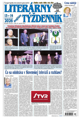 Literárny týždenník 13 – 14/2026